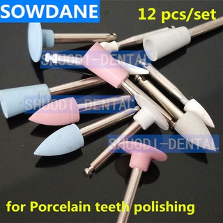 Dental Composite Polish Kit Porcelain Polisher Teeth Polishing Bur Dentist Polishing Materials 2.35mm