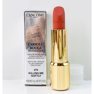 ลิป Lancome LAbsolu Rouge 3.4g เคาน์เตอร์ 1,400฿ ขายเพียง 999฿ ค่าส่ง 65฿ ( ไซส์จริง ฝาพลาสติก ) มีเบอร์ดังนี้...  Ruby