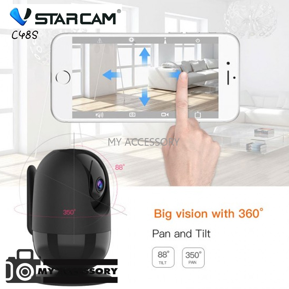 Vstarcam C48S กล้องวงจรปิด IP Camera 1080P 2MP
