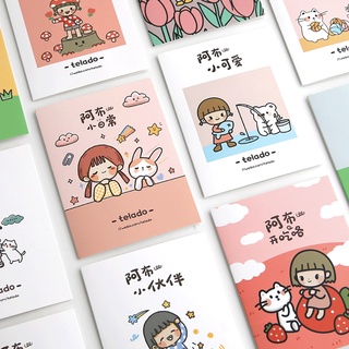 สติกเกอร์ Telado 📝 เซ็ต 4 แผ่น แต่งแพลนเนอร์ DIY Sticker Stickers Sheet สติ๊กเกอร์ ไดคัท mimisplan