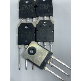 K2837 (2SK2837) N-CHANNEL MOSFET 20A 500V  TOSHIBA แพ็ค5ตัว