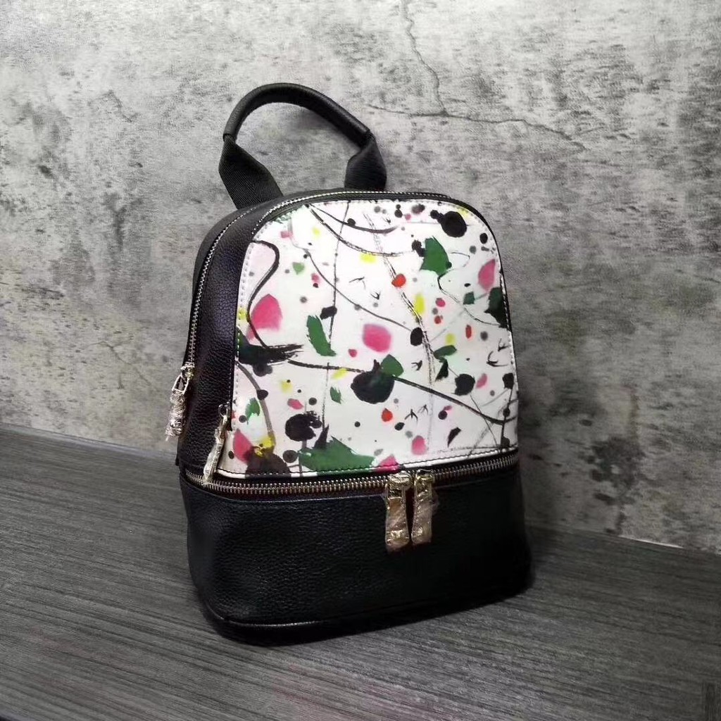 กระเป๋าเป้หนังแท้แฟชั่น(พร้อมส่ง)fashion bags4you-B017