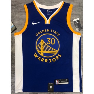 hot pressed nba Golden State Warriors No.30 Curry blue basketball jersey