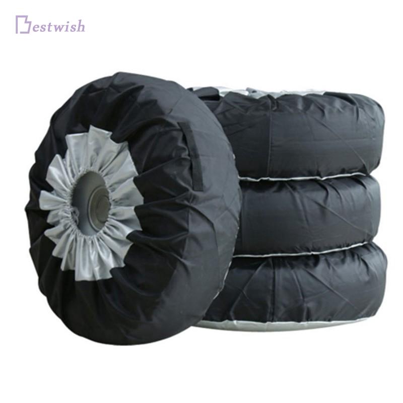 Universal 13-19/" Car Spare Wheel Tire Cover Tyre Storage Bag Protector SUV Truck