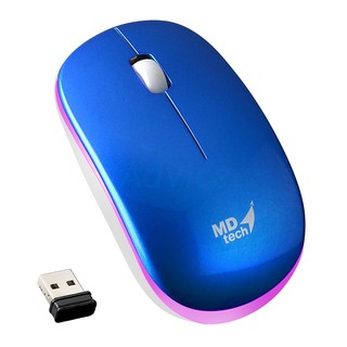 Wireless Optical Mouse USB MD-TECH (RF-39) Blue