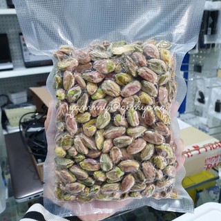 ถั่วพิสตาชิโอเนื้อล้วน (Pistachio)อบ เกรดเอ แกะเปลือก พร้อมทาน ไม่ฟอกสี หวานหอม อร่อย