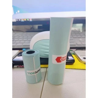 กระดาษสติ๊กเกอร์ A9 Max / ขนาด 110*30mm. 107✖️30mm Peripage A9max A9S Max กระดาษสติ๊กเกอร์PPราคาต่อม้วน