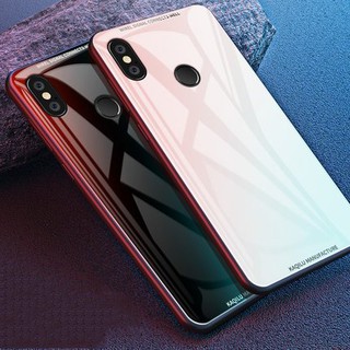 เคสสำหรับ Xiaomi Redmi Note 6 pro Hard Soft TPU + ฟิล์มกันกระแทก