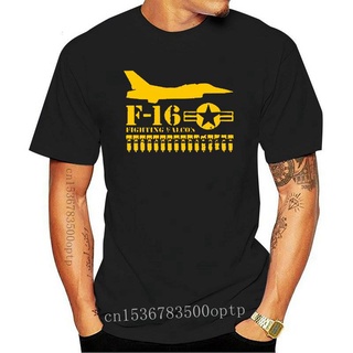 ใหม่ เสื้อยืดลําลอง แขนสั้น พิมพ์ลาย F 16 Fighting Falcon สไตล์ฮิปฮอป ฮาราจูกุ สําหรับผู้ชาย Dcglhk85Mehnja21Size S-5XL