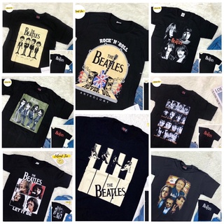 เสื้อวง The Beatles พิมพ์หน้า หลัง