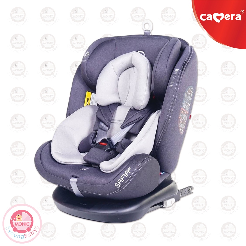 CAMERA คาร์ซีท 901 SAFIA-2 isofix หมุนได้ 360 องศา นั่งได้ถึง 12 ปีช ...