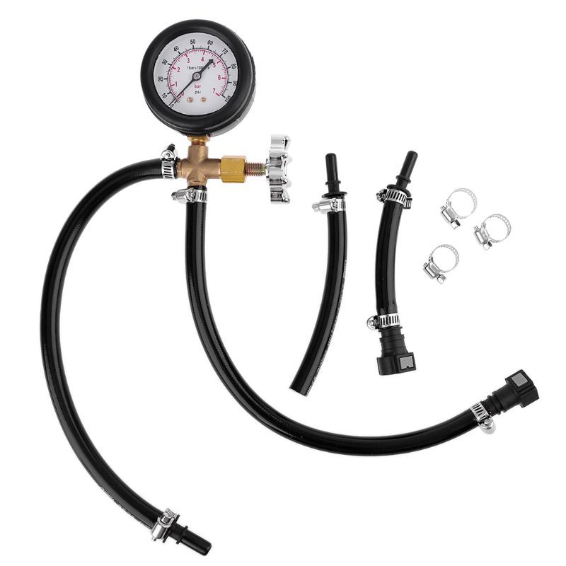xinp เครื่องวัดแรงดันน้ำมันเชื้อเพลิง 0-100 psi 7bar