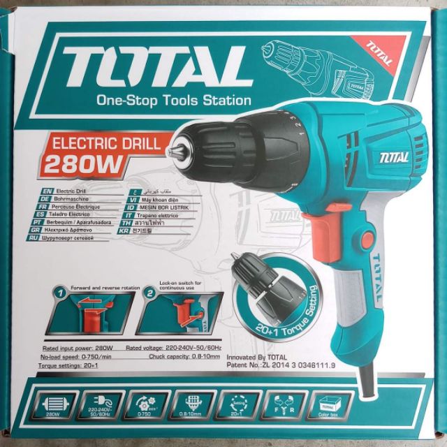 สว่านปอนด์ 3หุน total