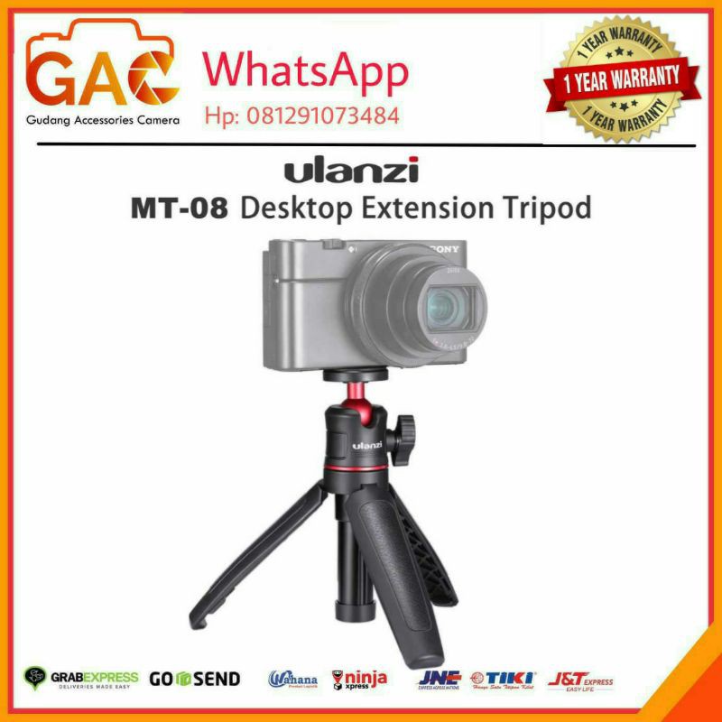 ULANZI MT-08 MT08 ขาตั้งกล้องขนาดเล็กสําหรับสมาร์ทโฟนกล้อง DSLR miroles