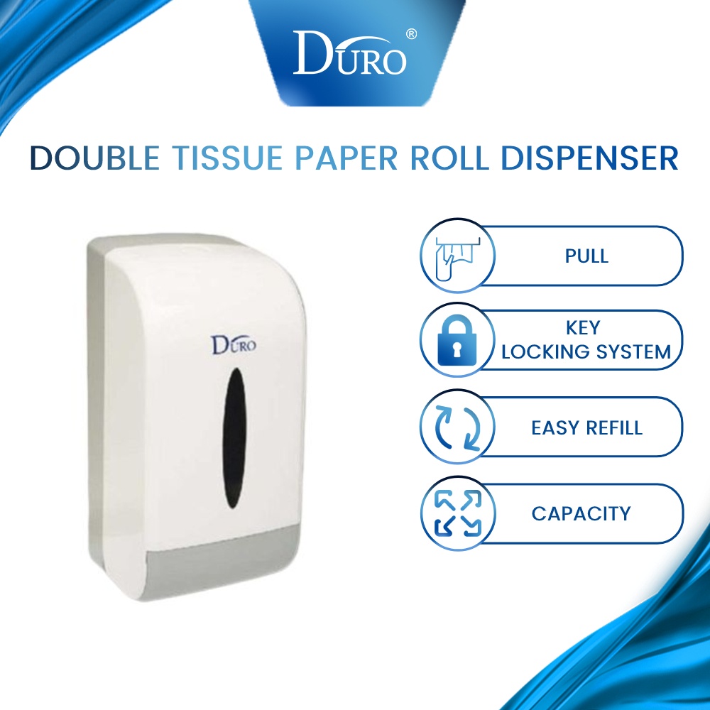 Duro Double กระดาษชําระม้วนกระดาษคอนเทนเนอร์ 9006-W