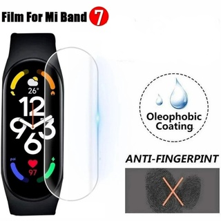 ฟิล์มไฮโดรเจล TPU แบบโค้ง ป้องกัน สําหรับ Xiaomi Mi Band 7 Xiaomi Mi Band 7