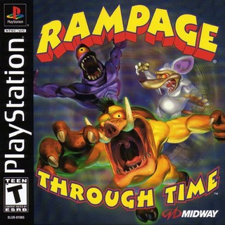 RAMPAGE THROUGH TIME [PS1 US : 1 Disc]