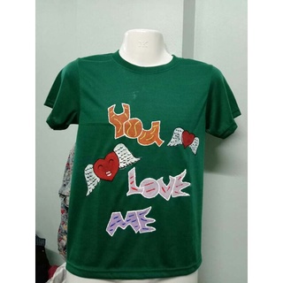 เสื้อยืดคอกลม You  Love  Me