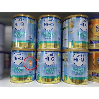 HiQ Lactose Free ไฮคิว แลคโตสฟรี 400g กป หมดอายุ 092024