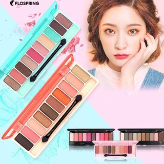 อายแชโดว์พาเลทแบบกันน้ำติดทนนาน 10 สี