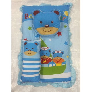 ที่นอนปิคนิค ลายน้องหมี สีหวาน สำหรับเด็กอ่อน ขนาด50*90 CM