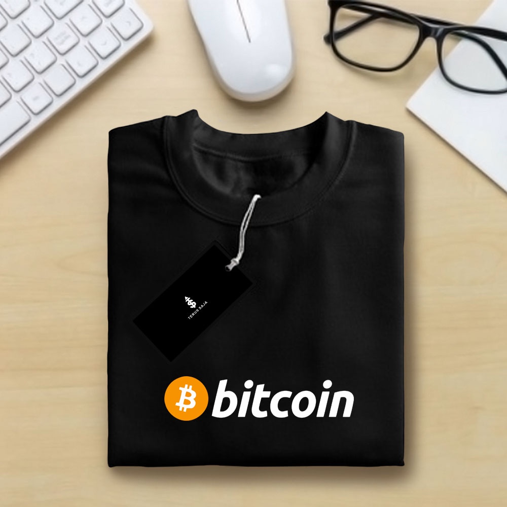 เสื้อยืด BITCOIN BTC / เสื้อยืด Crypto Bitcoin / Binance / Ethereum