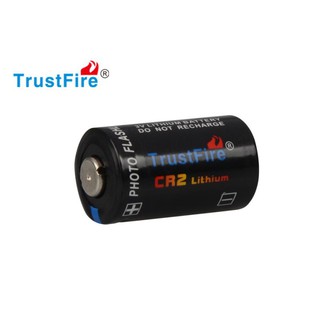 TrustFire CR2 15270 3.0v 750mAh แบตเตอรี่ลิเธียม ชนิดชาร์จไม่ได้