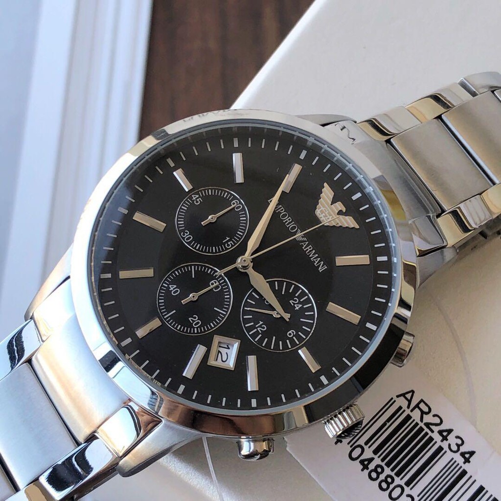 AR2434. 43 mm. Chronograph Stainless Steel Watch - nalikashopbyp - ThaiPick