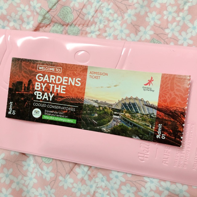 บัตรเข้า Garden by the bay และ OCBC skyway ใช้ได้ถึง 28 May 2020