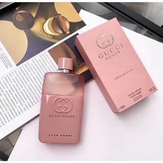 น้ำหอม Gucci Guilty Love Edition Pour Femme EDP 90 ml. *กล่องขาย* 【ของแท้ 100 % 】ส่งฟรี 📦🛵🚚📦🛵🚚