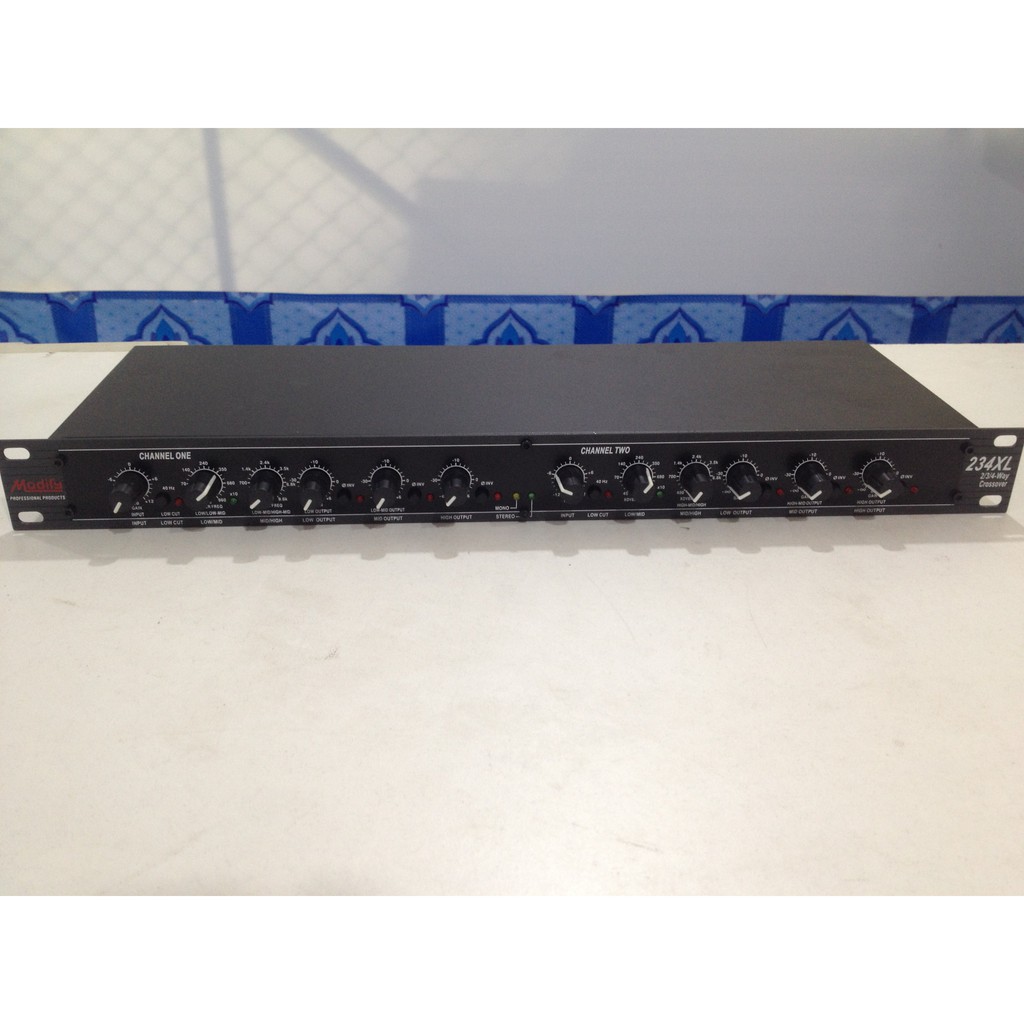 ครอสโอเวอร์ 2 ทาง 3 ทาง 4 ทาง Modify 234XL Crossover 2/3/4 Way Stereo 2-Way / 3-Way / Mono 4-Way Cro