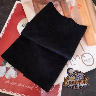 1 pcs 25cm x 25cm ผ้าขนแมว ผ้าขนยาว 2 มิล หนา 2 มิล เนื้อนิ่ม สำหรับทำตุ๊กตา จำนวน 1 ชิ้น (มีให้เลือกหลายสี)