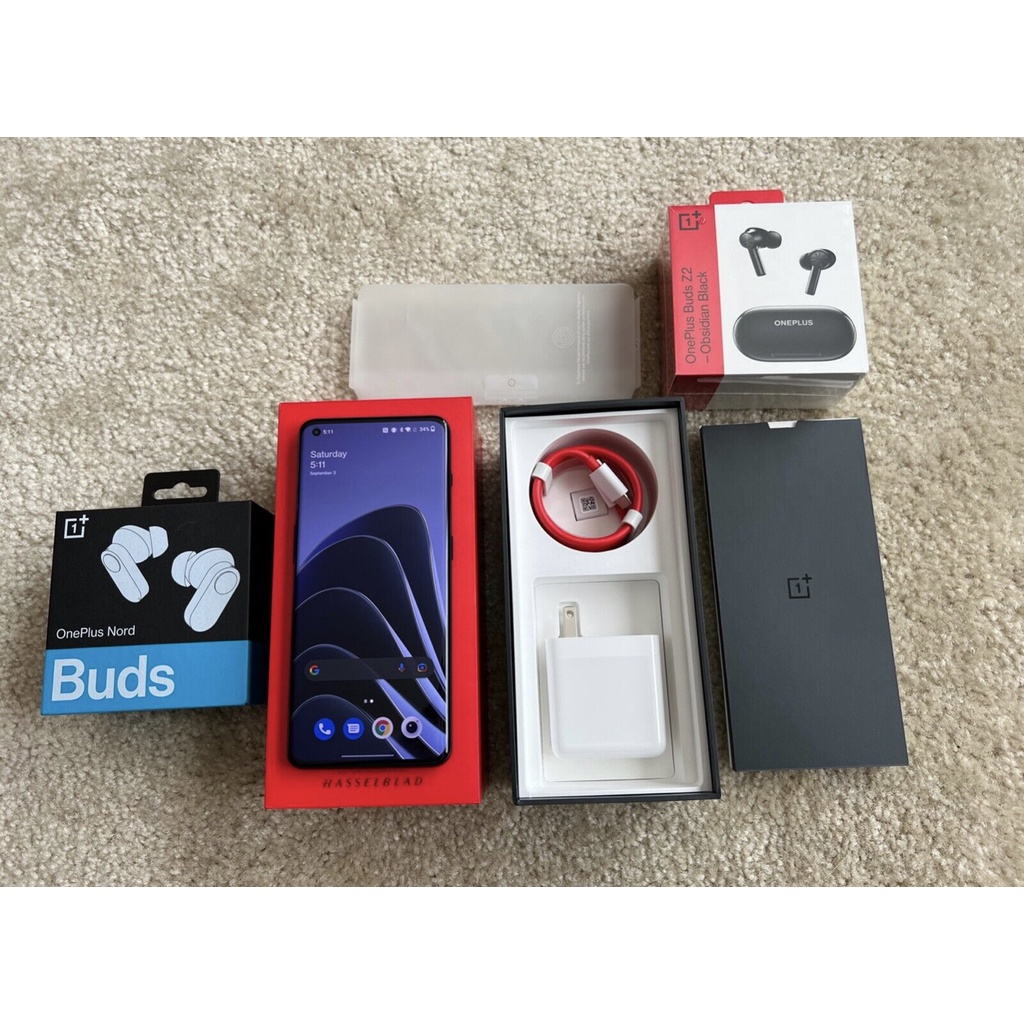 OnePlus 10 Pro 128GB Black (Unlocked)+ Headphones Shopee Thailand