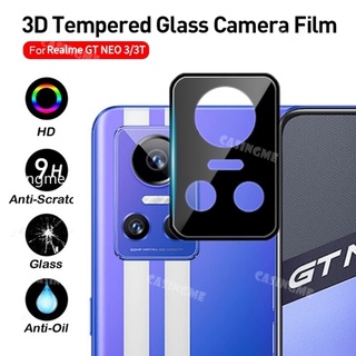 ฟิล์มกระจกนิรภัยกันรอยเลนส์กล้อง 3D สําหรับ Realme GT NEO 3 3T C31 C35 3NEO 3TNEO 4G 5G