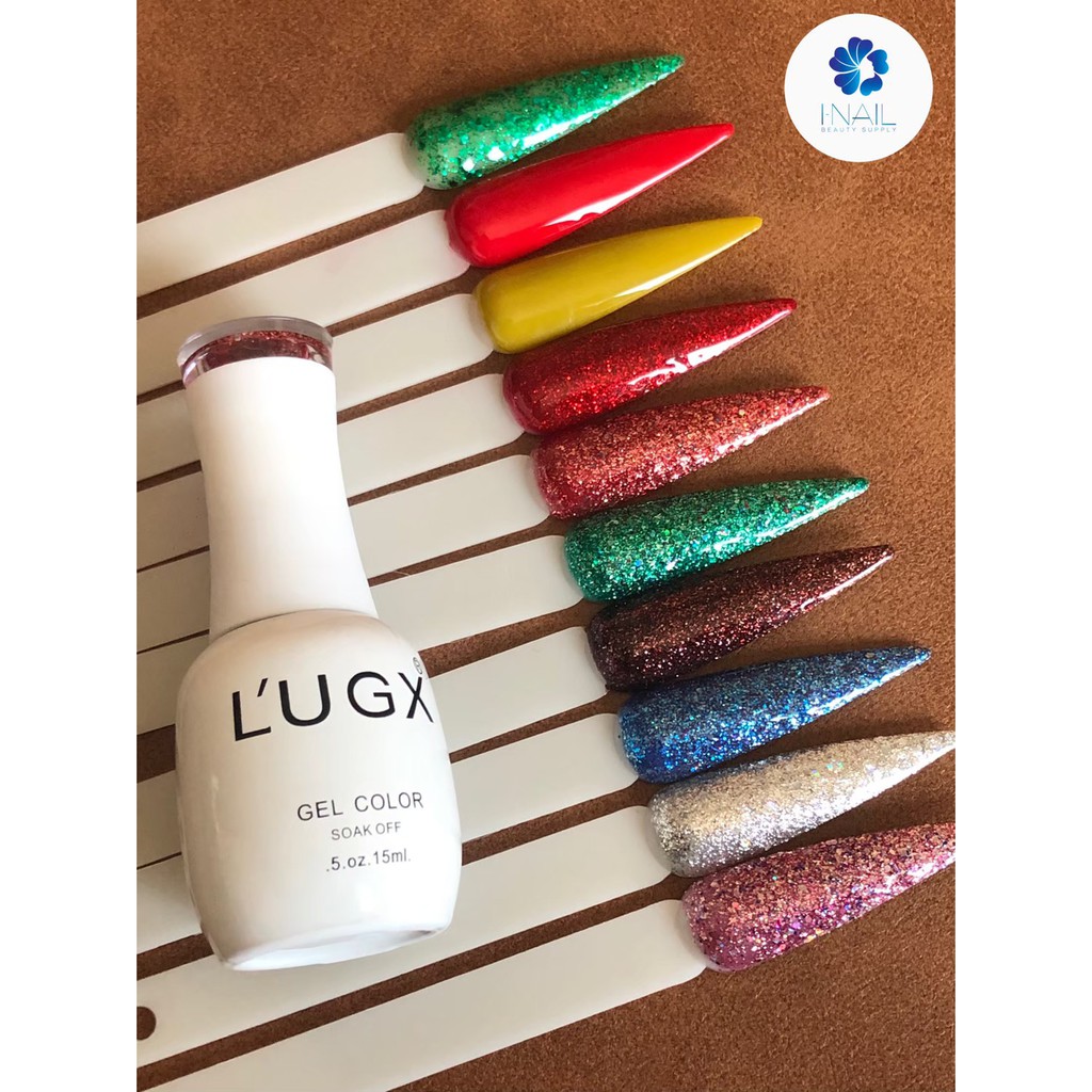 🔥 พร้อมส่ง🔥 L'UGX สีเจลแบรนด์ฝรั่งเศส สีแน่น ขนาด 15 ml