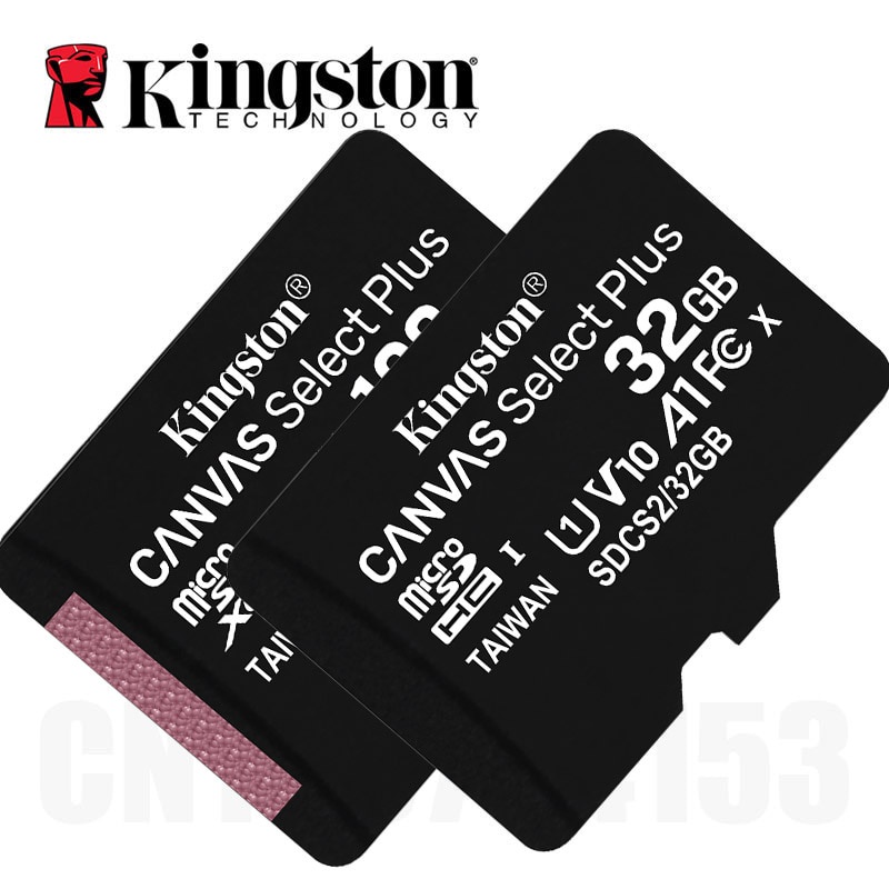 Kingston Memory Card 128GB 32GB Micro SD TF 64GB 256GB MicroSD SDCS2 100MB/S Class 10 Flash Card SD