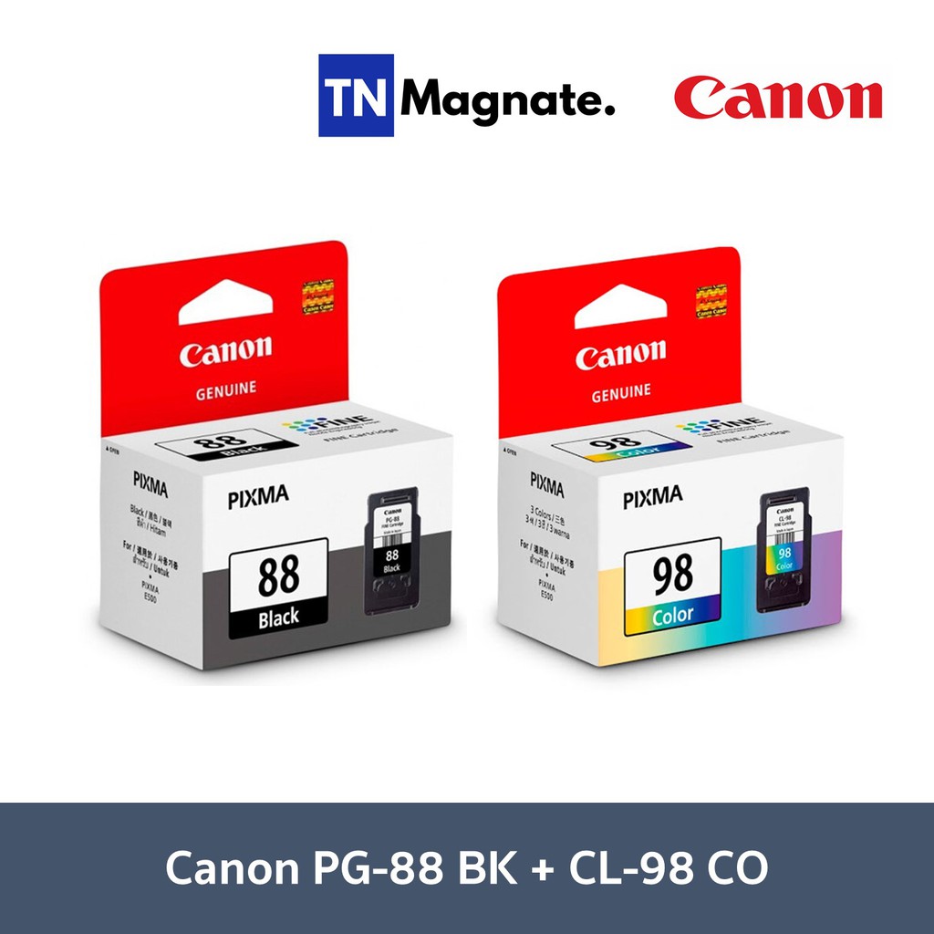 [หมึกพิมพ์] Canon INK PG 88 BK / CL 98 CO (Black/Color) - เลือกสี