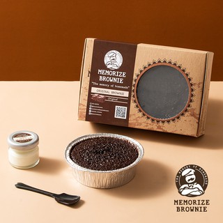 Original Brownie เมมโมไรซ์ บราวนี่รสชาติดั้งเดิม ขนมช็อคโกแลต Chocolate ช็อคโกแลต ของขวัญวันเกิดเพื่อน/แฟน Brownies