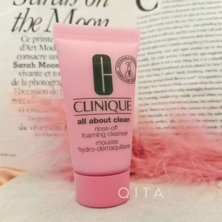 Clinique All About Clean Rinse-Off Foaming Cleanser 30ml