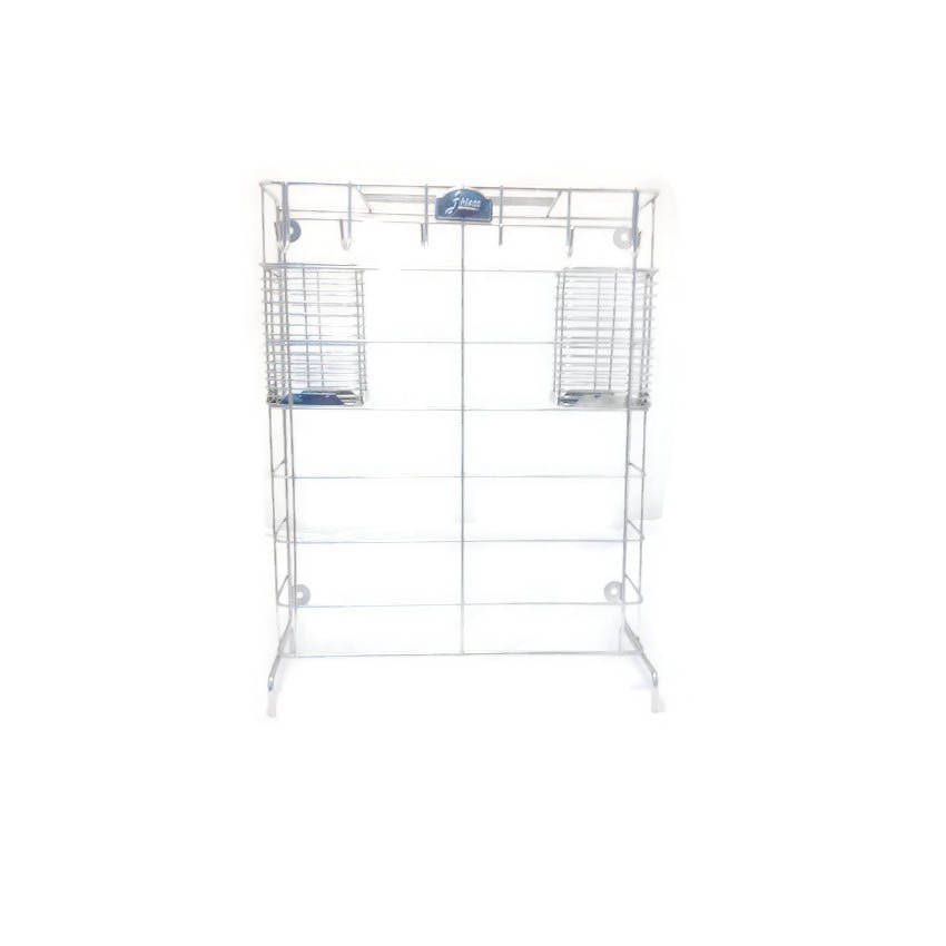 The Thai Tool ชั้นเสียบมีดและแขวนตะหลิว สแตนเลส 2 in 1 รุ่น JK-518