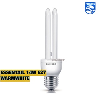 PHILIP หลอดซุปเปอร์คุ้ม 14W ESSENTAIL ขั้วE27 WARMWHITE (แสงส้ม)