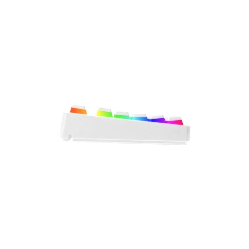 KEYBOARD (คีย์บอร์ดไร้สาย) SIGNO KB-751 NUZZON (มี2สี BLACK|WHITE) (มี2ปุ่ม BLUE/RED SWITCH) RGB LED ประกัน 2ปี