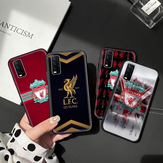 เคสโทรศัพท์มือถือลายลิเวอร์พูลสีแดงสําหรับ Vivo Y20I Y20S Y30 Y50 X50 Pro Y20 Y70 V19 V20 Se