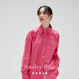 sarin Smiley shirt เสื้อเชิ้ต รุ่นใหม่  ไม่เว้าชายเสื้อ