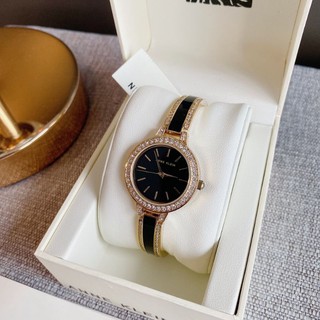 🆕️นาฬิกาAnne Klein Rosegold WatchAK/3132BKGB