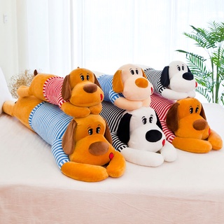 Papa Dog Plush Toy Dog Doll หมอนนอนขนาดใหญ่ยาว Strip หมอนเด็กตุ๊กตาวันเกิด Gift