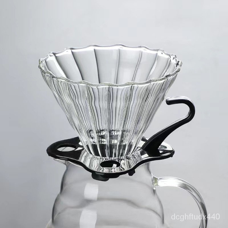 Plastic Dripper ดริปเปอร์ พลาสติก V60 กรวยดริปกาแฟ 1-2 ถ้วย/1-4 ถ้วย V60 R6TS ราคา ถูกที่สุด ดีลบีเคเค แกลเลอรีภาพที่ 4