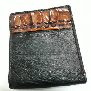 crocodile  wallet monitor snap purse กระเป๋าธนบัตรใบสั้น