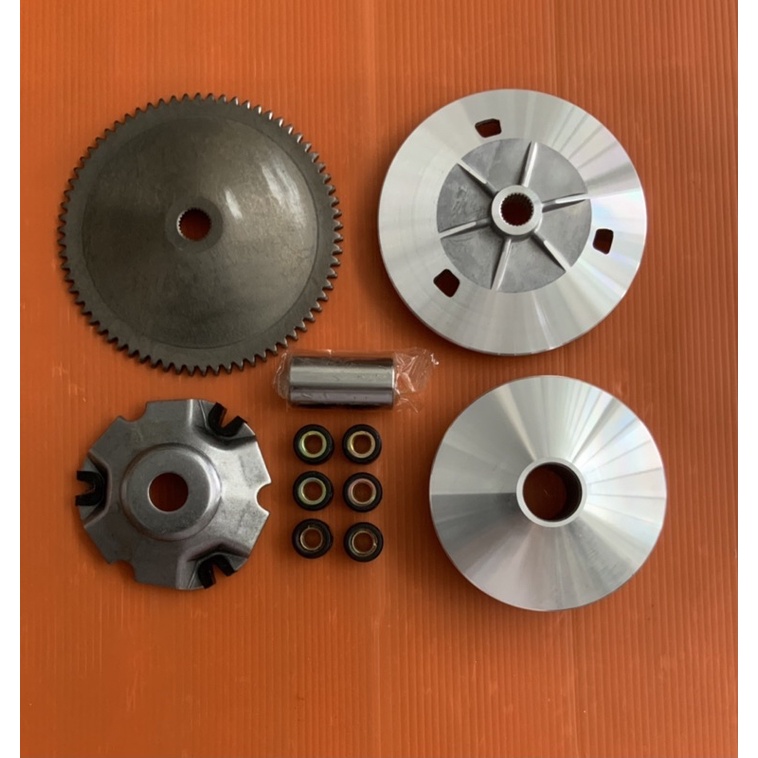 ชุดขับสายพาน ซูซูกิ Suzuki เล็ท Let ชามครัช ชามใส่เม็ด ล้อขับสายพานหน้า ชุดชาม ซูซูกิ เล็ท Let - รูปที่ 2