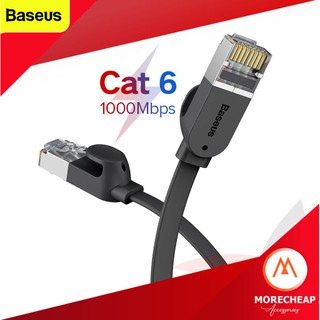 🔥ถูก/แท้🔥Baseus สายแลน CAT6 สาย Lan RJ45 สายแบน Lan Cable